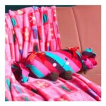 OHS Christmas Cracker Shaped Cushion – Multi