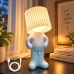 OMG that Dck Switch Rechargeable Night Light, Upgraded Wireless LED Lamp with 2 Brightness Modes, White Elephant Gifts for Adults Novelty Gag Gift Birthday Gifts for Men Women (White)