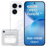 OPPO Reno16 5G 256GB 8GB RAM Pop White Buds3 Pro Glaze White or Black (w/voucher)