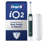 ORAL-B iO 2 Electric Toothbrush & Travel Case – Green with code