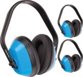 OX 3pc Standard Ear Defenders SNR25dB Noise Reduction, Adjustable Headband