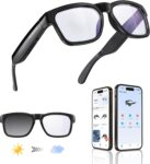 OhO sunshsine AI Glasses, Bluetooth Audio Sunglasses with 10H Playtime, ChatGPT Translation & Water Resistant Open Ear Glasses