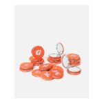 Ola Alphabet Initial Embroidered Compact Mirrors