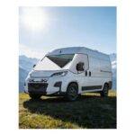 OlaVeg Campervan Windscreen Cover Aluminium Thermal Waterproof Magnetic Zips