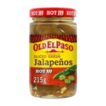 Old El Paso Mexican Sliced Green Jalapenos 215g (Nectar)