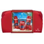 Old Spice Travel Bag Gift Set: Captain Deodorant Stick & Shower Gel