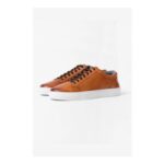 Oliver Sweeney Logo Detail Trainers in Terracotta