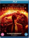 Oppenheimer Blu ray disc Includes additional disc with over 3 hours of extras