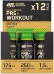 Optimum Nutrition Gold Standard Pre-Workout Energy Shot (Lemon and Lime) – 12 x 60ml