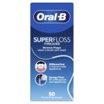 Oral-B Superfloss Threader – 50 Pre-Cut Strands