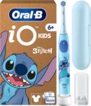 Oral-B iO Kids Disney Stitch Electric Toothbrush, Blue, Ages 6