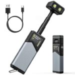 Orbecco Rechargeable Telescopic Inspection Lamp, 35cm, IP44 Energy Class A – Sold By WingIdeas EU/FBA