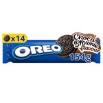 Oreo Sandwich Biscuit Filled with Choco Brownie Batter Flavoured Crème, 154g – 81p S&S