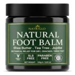 Organic Tea Tree Foot Cream for Dry Cracked Feet, Heels – £11.04 S&S Voucher
