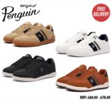 Original Penguin Mens Legacy II Trainers (Sizes 6-12) – With Code