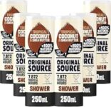 Original Source Coconut & Shea Butter Shower Gel, 6x250ml