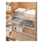 Ornestia 6-Pack Wardrobe Storage Drawer Baskets (Metal)