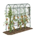 Outsunny 183 Cm Tall Garden Trellis for Climbing Plants Outdoor