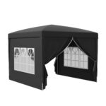 Outsunny 3x3m Pop up Garden Gazebo with Sidewalls, Water-Resistant