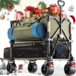 Overmont 400L Double Decker Folding Wagon HeavyDuty – Sold by Tongtu-EU FBA
