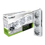 PALIT NVIDIA GeForce RTX 5070 12GB White OC Blackwell Graphics Card Free Control Resonant Game (Pre-Order)