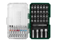 PARKSIDE 37-Piece Screwdriver Bit Set 32 Bits, 4 Sockets & Magnetic Bit Holder