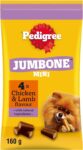 PEDIGREE JUMBONE Mini Adult Small Dog Treats Chicken & Lamb 32 Chews 8 x 160g