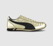 PUMA Sprint Trainers Metallic – Gold & Black