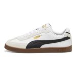 PUMA Unisex Club II Era Trainers White/Black/Vapor Gray UK5