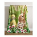 Pack of 2 Animal Fleece Throws