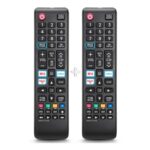 Pack of 2 Universal Remotes for Samsung Smart TV