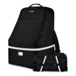 Padded Car Seat Travel Bag with Reflective Stripes