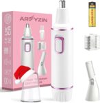 Painless Nose Hair Trimmer for Women,Precision & Compact Battery Included