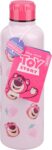 Paladone Lotso Pink Metal Water Bottle with Screw-Top Lid Reusable Stainless Steel 500ml, Officially Licensed Disney Pixar Toy Story Merchandise for Kids, Teens, Adults, School, Work