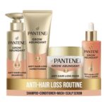 Pantene Grow Abundant Anti-Hair Loss Shampoo, Conditioner, Serum – £50.33 S&S