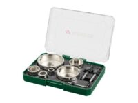 Parkside Bi-Metal / Carbide Hole Saw Sets: 1983mm, Metal & Masonry & Case Included