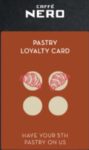 Pastries Loyalty Card – Earn 4 Stamps for a Free Pastry Via App