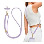 Pcgaga Minimalist Phone Lanyard Crossbody, Adjustable Neck Strap