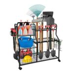 PeaoHeta Garden Tool Organizer 92x42x100cm 3-Tier Rack