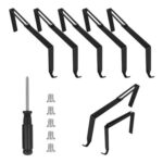 Penitue 5pcs No-Drill String Light Hooks for Brick Walls