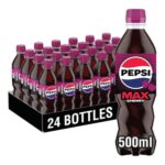 Pepsi Max Cherry Cola 500ml Bottle 24 Pack