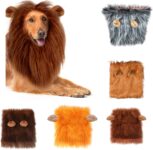 Pet Lion Mane Wig for Dogs Dog Halloween Fancy Dress Costume Accessory