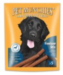 Pet Munchies Venison Stix Dog Treats, Healthy Training Treats with Natural Ingredients 50g (5 Chews)