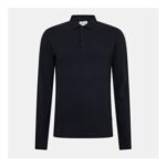 Peter Werth Mens Albery Long Sleeve Polo Shirt