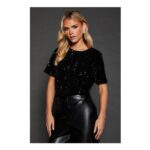 Petite Sequin T-Shirt