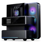 Phanteks EX5 PLUS High Airflow ATX Chamber Case with 360 AIO – Satin Black