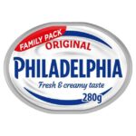 Philadelphia 280g Original/Light/Garlic & Herbs Soft Cream Cheese Family Pack – Nectar Price