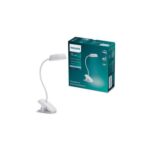 Philips Clip LED Portable Touch Table and Desk Lamp – White