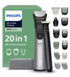 Philips Multigroom 9000 Series All-in-One 20-Piece Trimmer, Shaver & Clipper OneBlade Trimmer and travel pouch – Discount at checkout