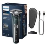Philips Shaver Series 5000 – Wet & Dry Electric Mens Shaver with Charging Stand and Travel Case (Model S5884/35)